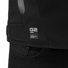SHIMA STX MAN CHAQUETA DE MOTO NEGRO 