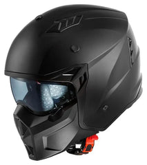 PREMIER 25 SUBVERTER U9BM CONVERTIBILI CASCHI MOTO NERO OPACO 