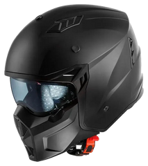 PREMIER 25 SUBVERTER U9BM CONVERTIBILI CASCHI MOTO NERO OPACO 