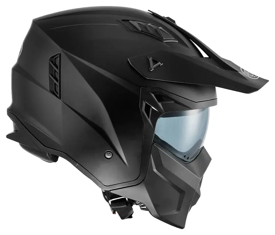 PREMIER 25 SUBVERTER U9BM CONVERTIBILI CASCHI MOTO NERO OPACO 