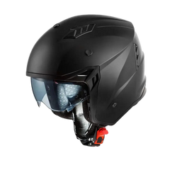 PREMIER 25 SUBVERTER U9BM CONVERTIBILI CASCHI MOTO NERO OPACO 