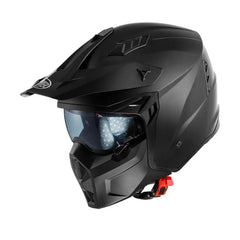 PREMIER 25 SUBVERTER U9BM CONVERTIBILI CASCHI MOTO NERO OPACO 