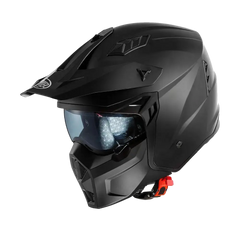 PREMIER 25 SUBVERTER U9BM CONVERTIBILI CASCHI MOTO NERO OPACO 