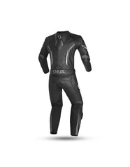Shua Infinity Tuta Moto 2 pezzi Nero/Bianco/Anatracita 