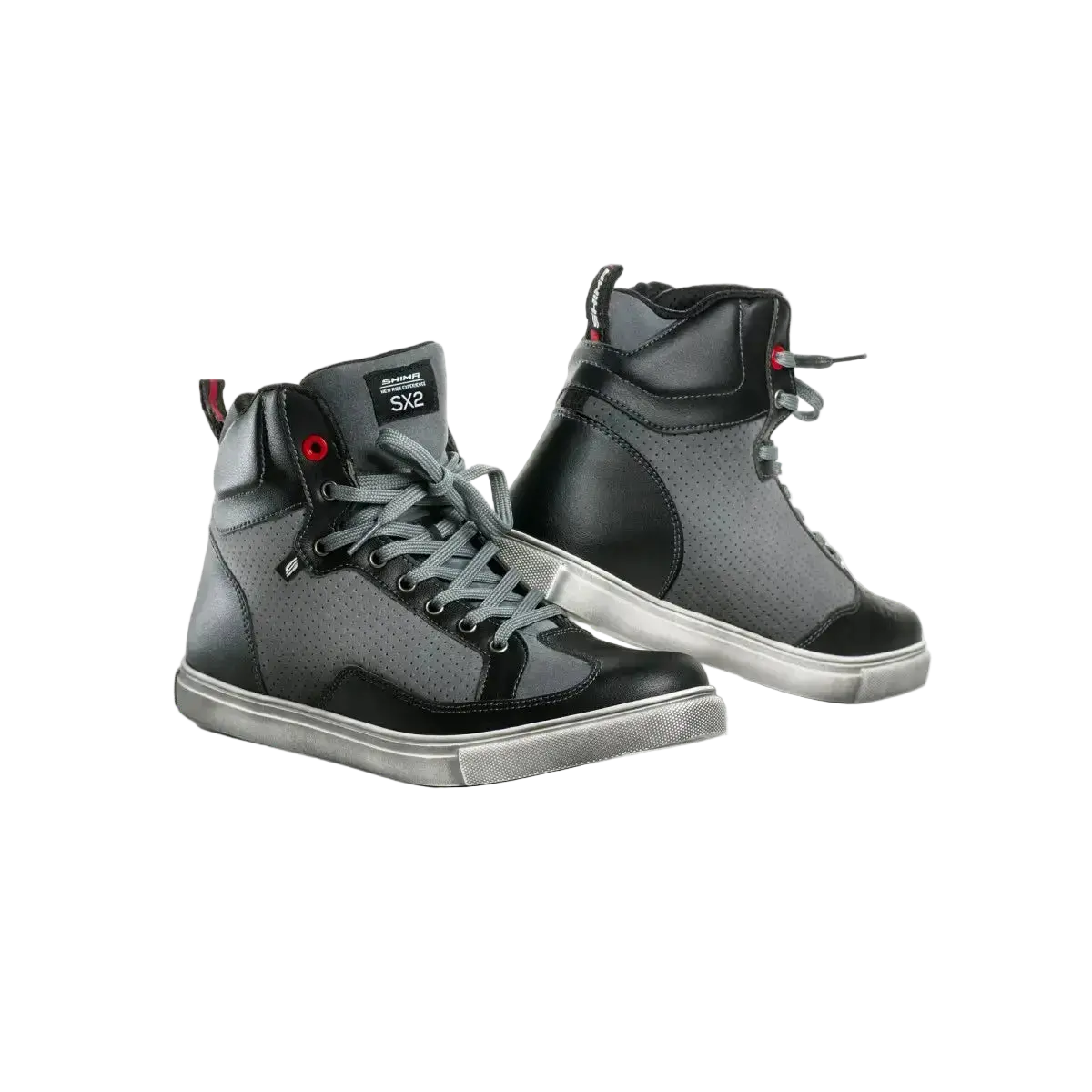 SHIMA SX-2 Scarpe moto traforate Donna Nero 