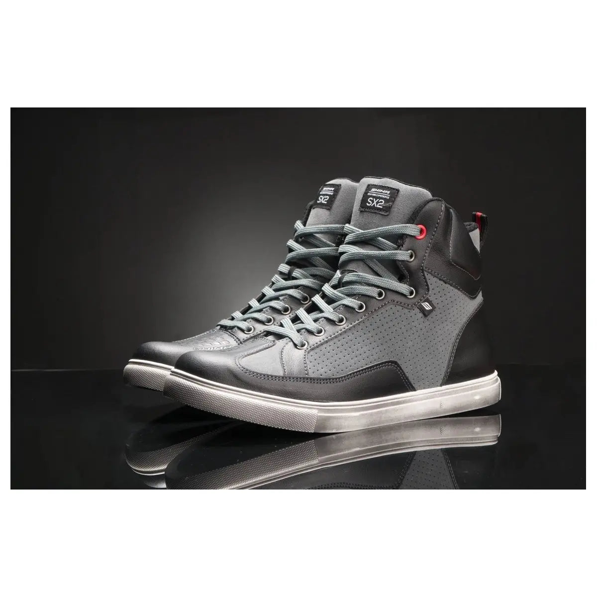 SHIMA SX-2 motocicletta Scarpe traforate Nero 