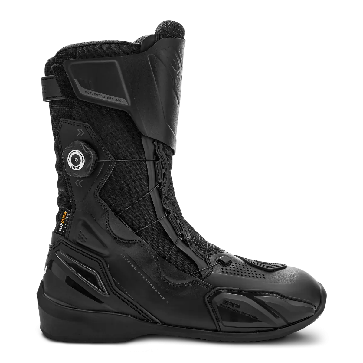 SHIMA TENEX IMPERMEABLE MUJER DE DE TURISMO MOTO BOTAS NEGRO 