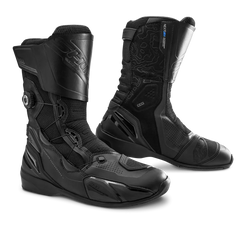 SHIMA TENEX IMPERMEABLE MUJER DE DE TURISMO MOTO BOTAS NEGRO 