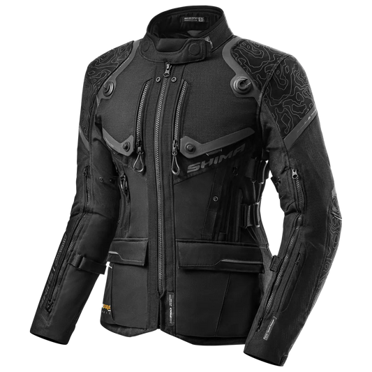 SHIMA TRACKER TURISMO GIACCA DI MOTO DONNA NERO – Yamoto.it