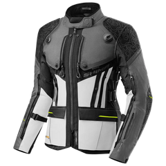 SHIMA TRACKER LADY DE MOTO CHAQUETA GRIS 