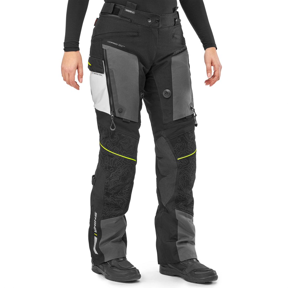 SHIMA TRACKER TURISMO DE MOTO LADY PANTALON GRIS 