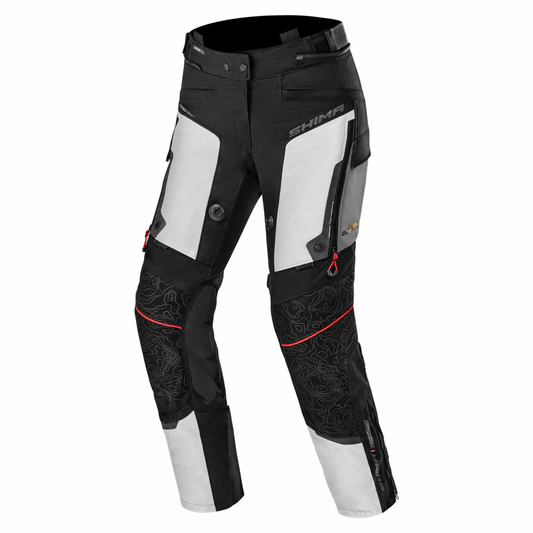 SHIMA TRACKER PANTALONI DI MOTO TURISMO DONNA GRIGIO CHIARO – Yamoto.it