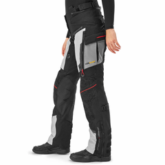 SHIMA TRACKER TURISMO DE MOTO LADY PANTALON CLARO GRIS 