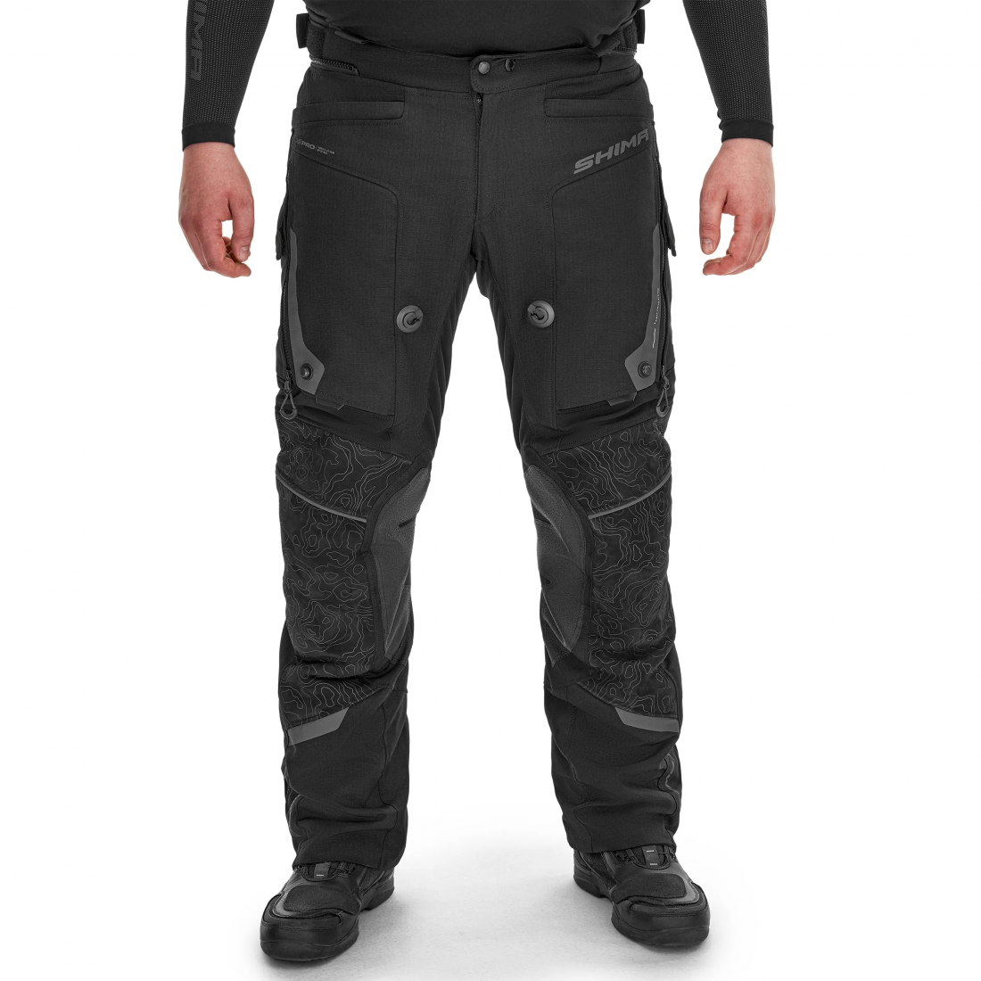 SHIMA TRACKER MEN PANTALON NEGRO 
