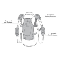 Bela Transformer Giacca Touring 3 in 1 Nero / Antracite/ Grigio 