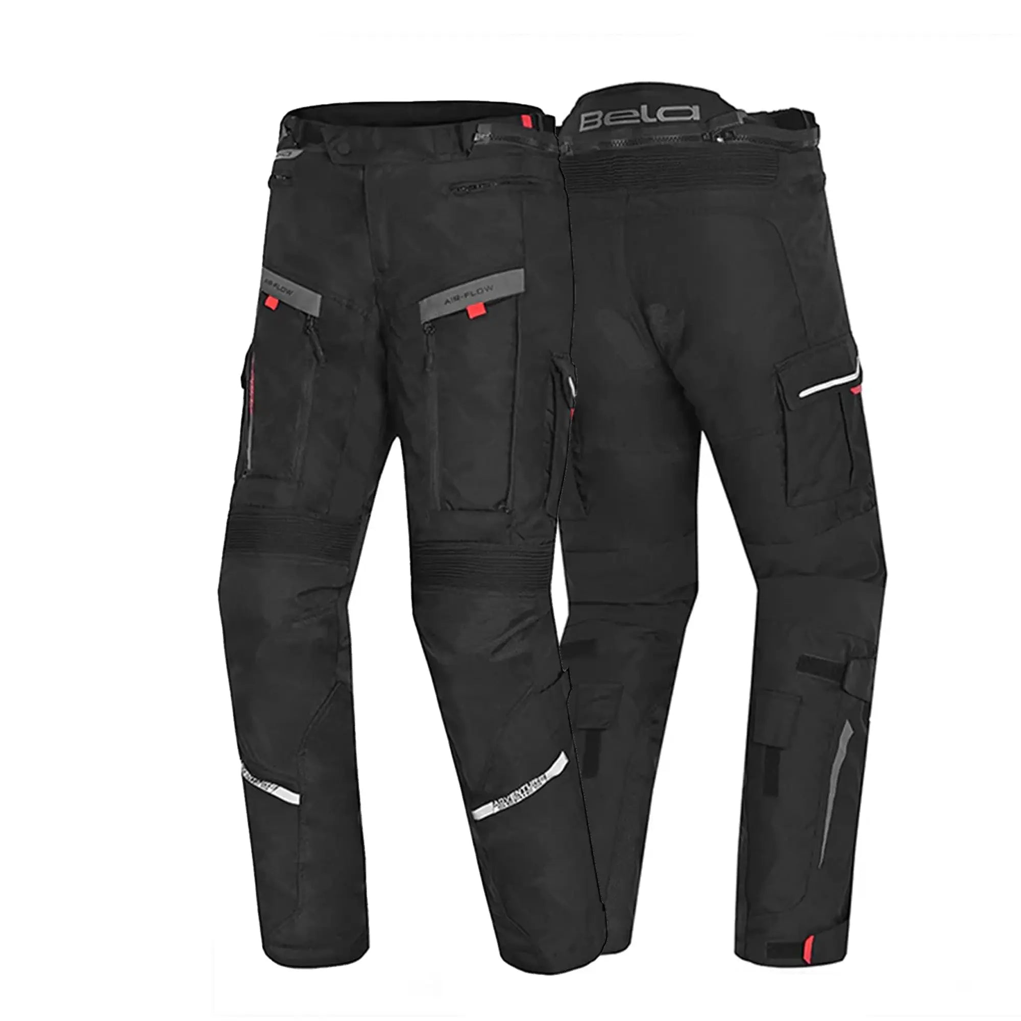 BELA Transformer Pantalone in tessuto Nero Grigio 
