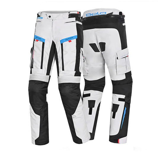 Bela Transformer Pantaloni da moto uomo Ghiaccio Nero Blu 
