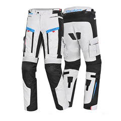 Bela Transformer Pantaloni da moto uomo Ghiaccio Nero Blu 