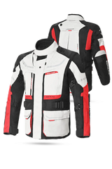 Bela Transformer Giacca Touring 3in1 Grigio Nero Rosso 