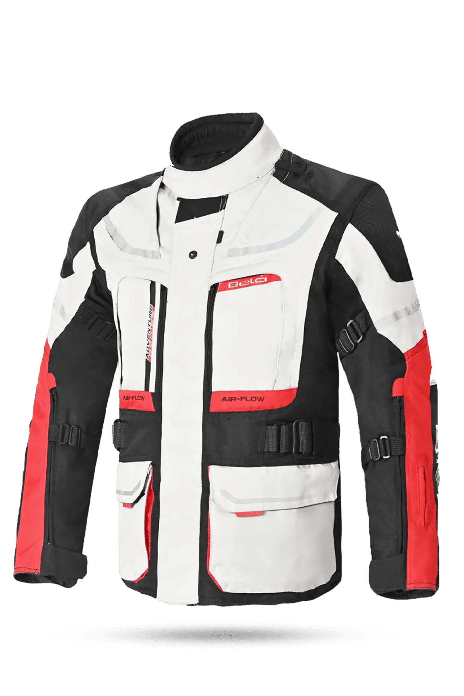 Bela Transformer Giacca Touring 3in1 Grigio Nero Rosso 