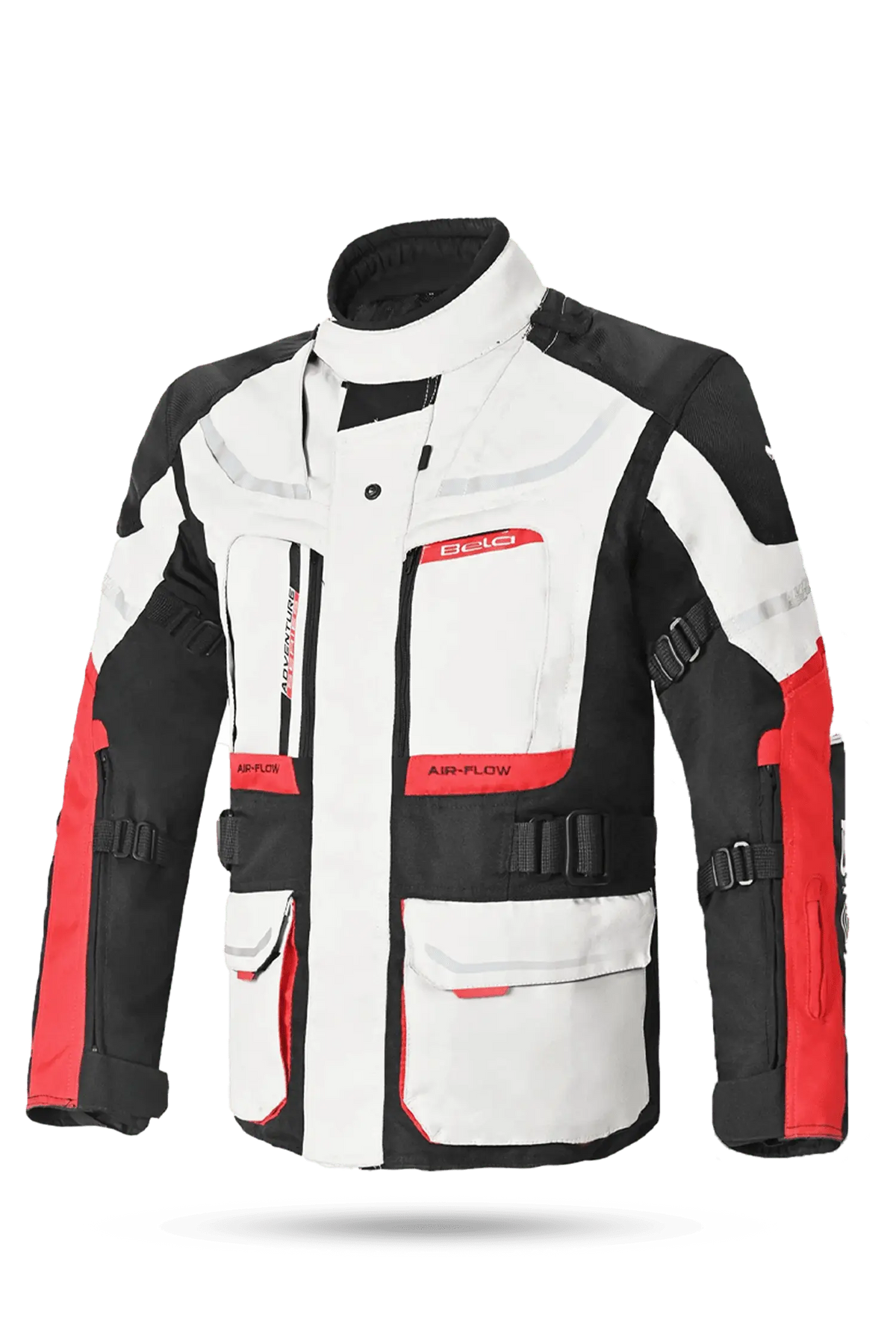 Bela Transformer Giacca Touring 3in1 Grigio Nero Rosso 