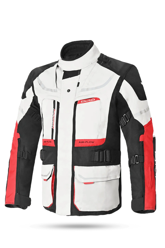 Bela Transformer Giacca Touring 3in1 Grigio Nero Rosso 