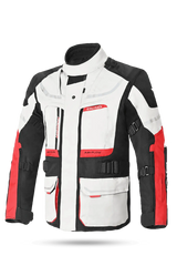 Bela Transformer Giacca Touring 3in1 Grigio Nero Rosso 