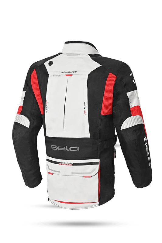 Bela Transformer Giacca Touring 3in1 Grigio Nero Rosso 