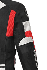Bela Transformer Giacca Touring 3in1 Grigio Nero Rosso 