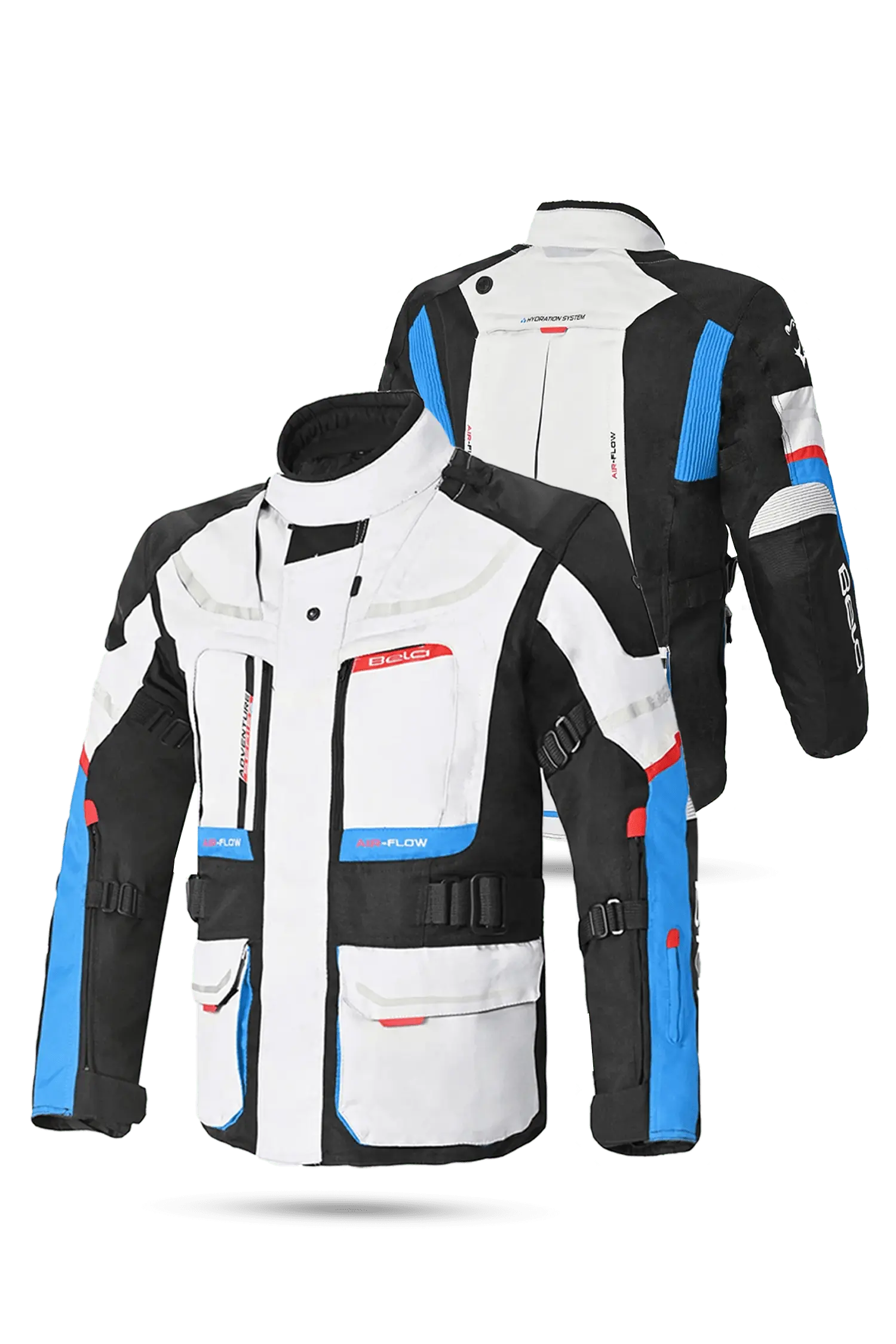 Bela Transformer Giacca Touring Grigio / Nero / Blu 