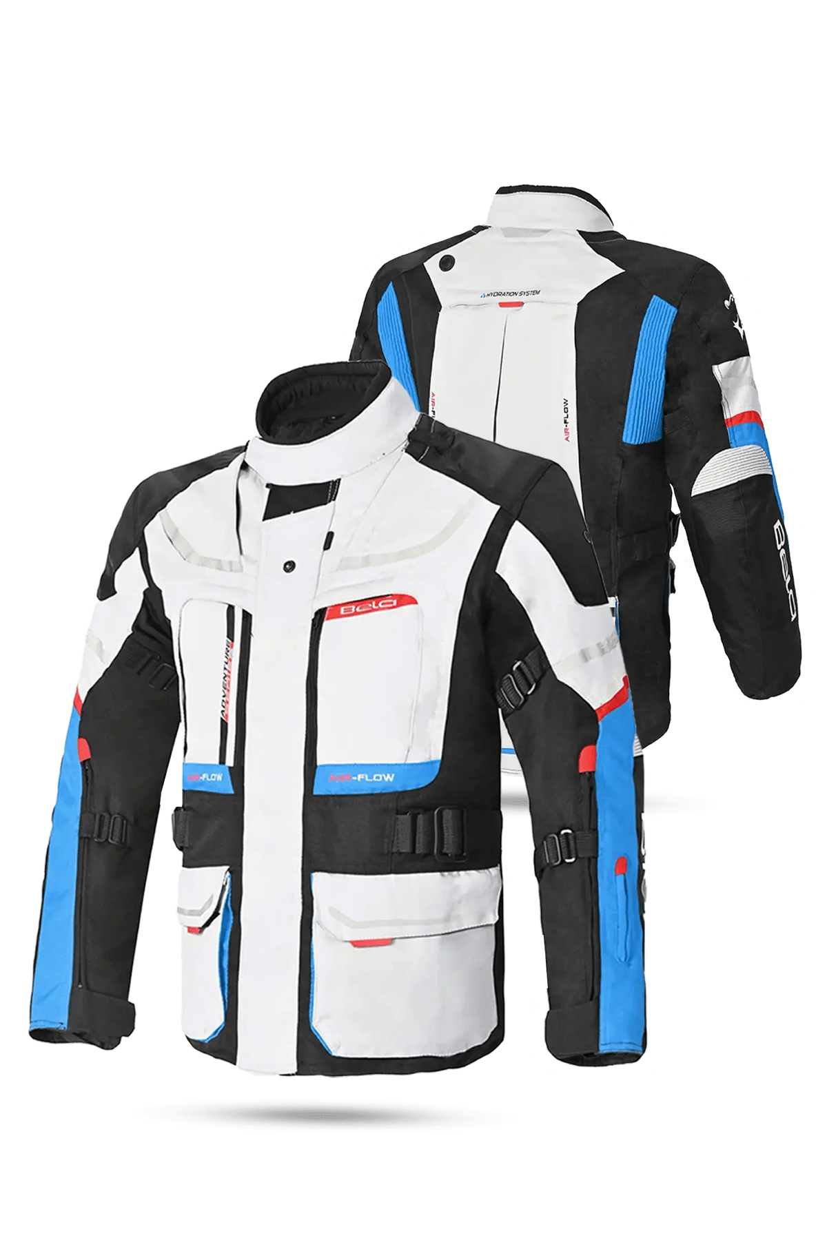 Bela Transformer Giacca Touring Grigio / Nero / Blu 