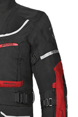 Bela Transformer Giacca Touring 3 in 1 Nero / Rosso 