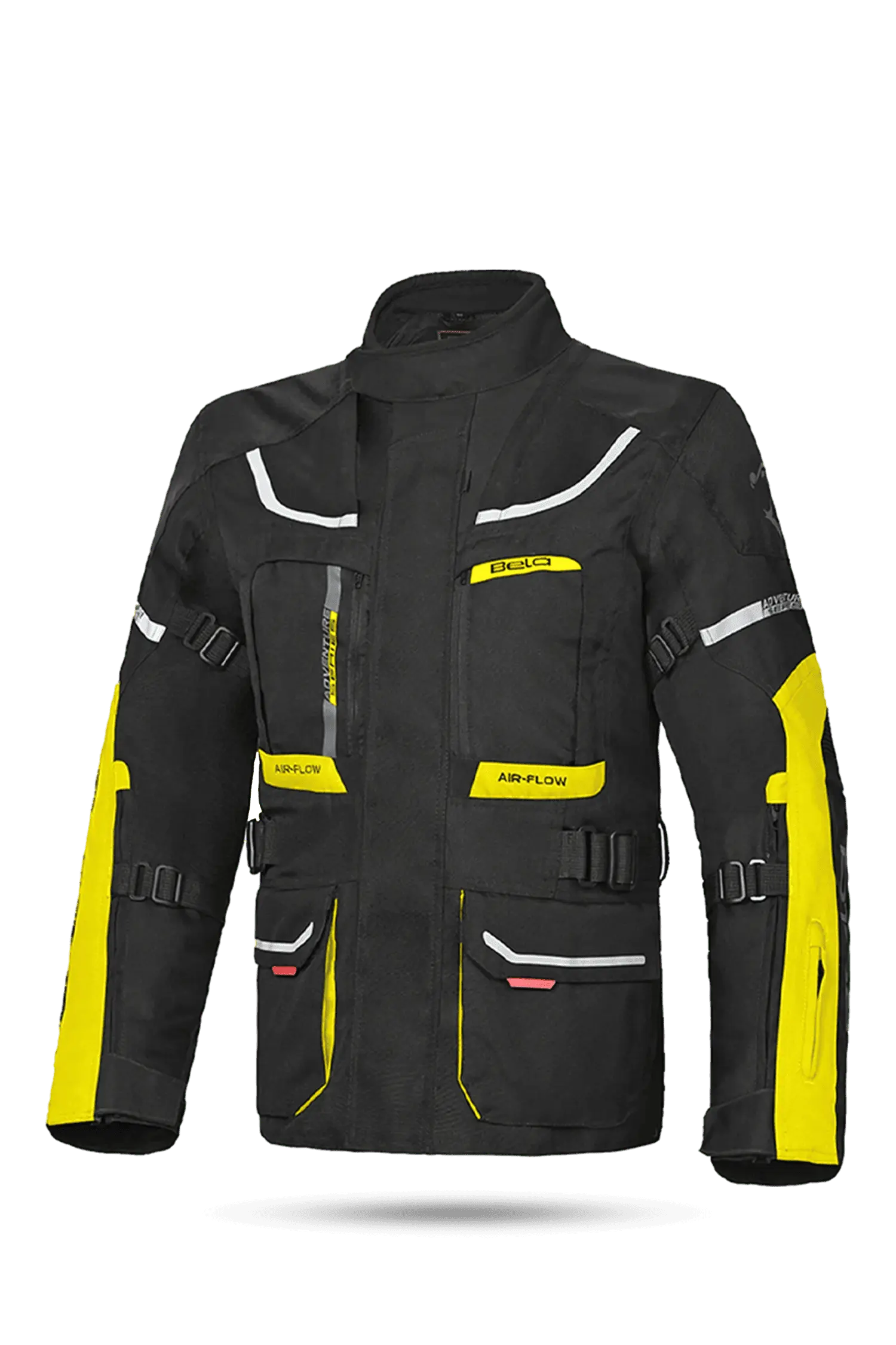 Bela Transformer Giacca Touring 3 in 1 Nero / Giallo Fluor 