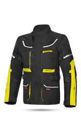 Bela Transformer Giacca Touring 3 in 1 Nero / Giallo Fluor 