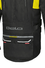 Bela Transformer Giacca Touring 3 in 1 Nero / Giallo Fluor 