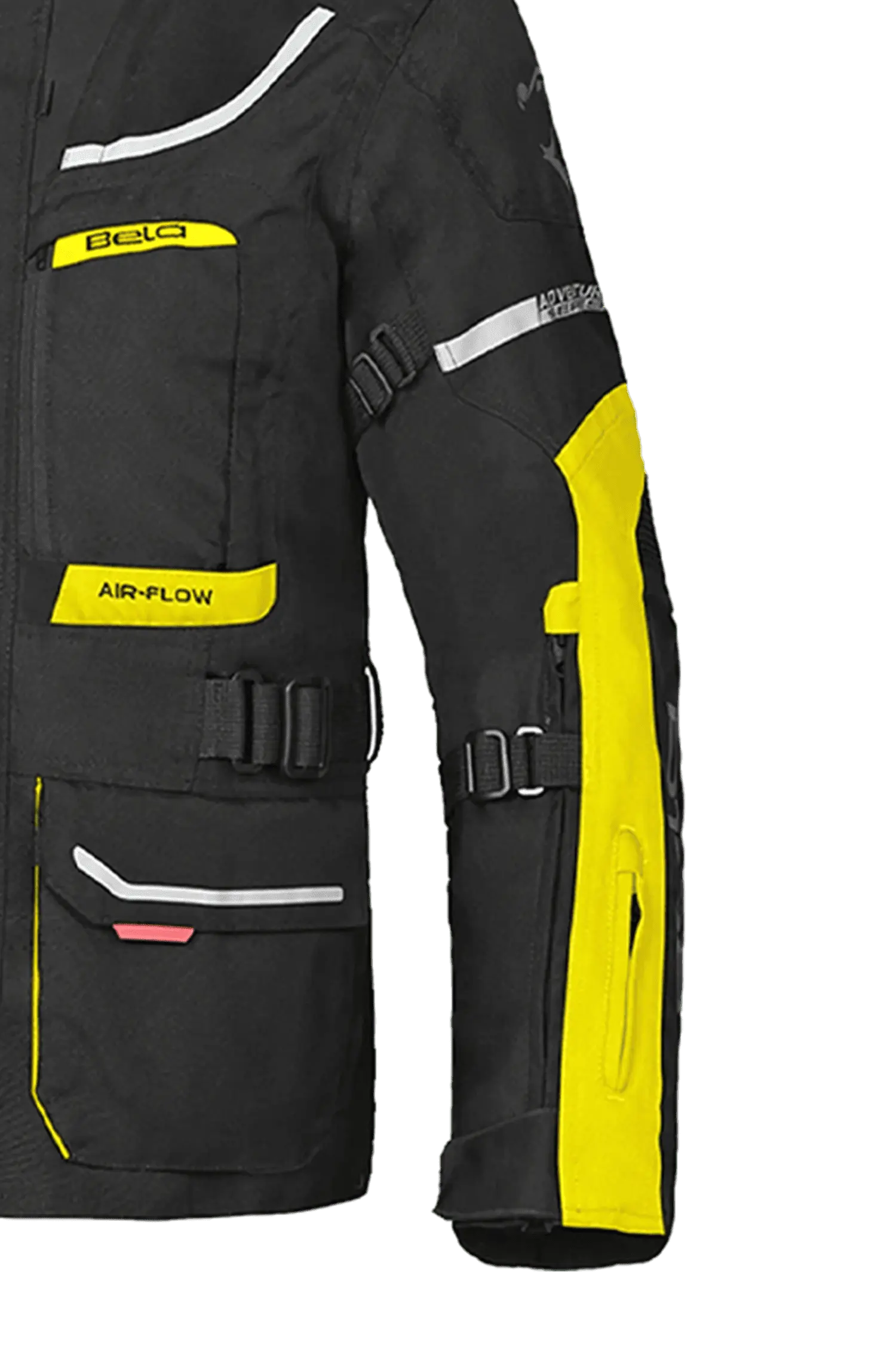 Bela Transformer Giacca Touring 3 in 1 Nero / Giallo Fluor 