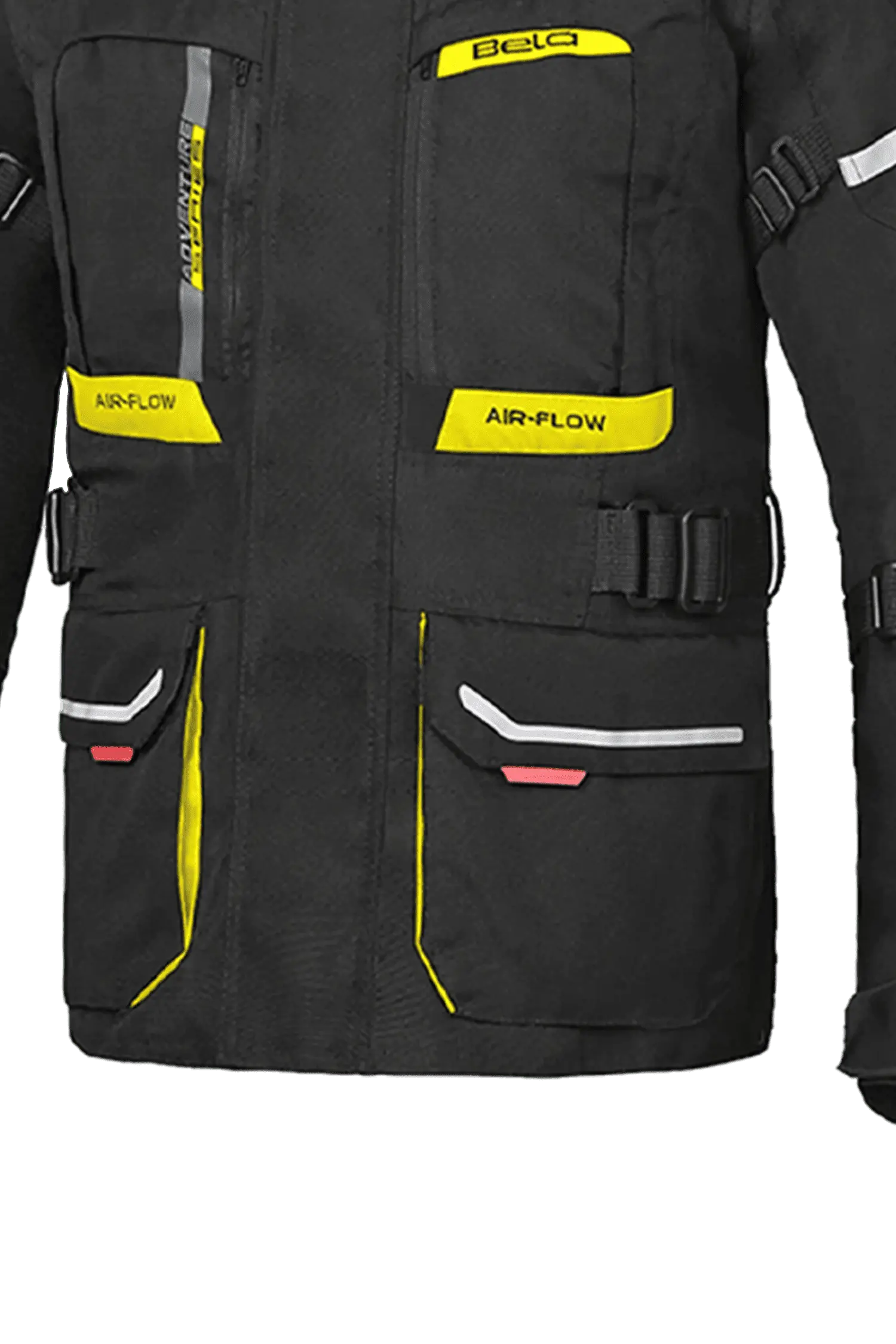 Bela Transformer Giacca Touring 3 in 1 Nero / Giallo Fluor 