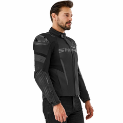 SHIMA SOLID 2.0 CHAQUETA TEXTIL DE MOTO HOMBRE NEGRO 
