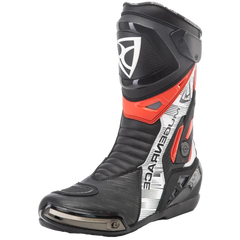 MUGANRAS BOAT-MAN-2390 PHANTOM PLUS Moto Stivali Nero Rosso 