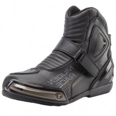 MUGENRACE MNR-2391 Hurry Moto Corti Stivali Neri