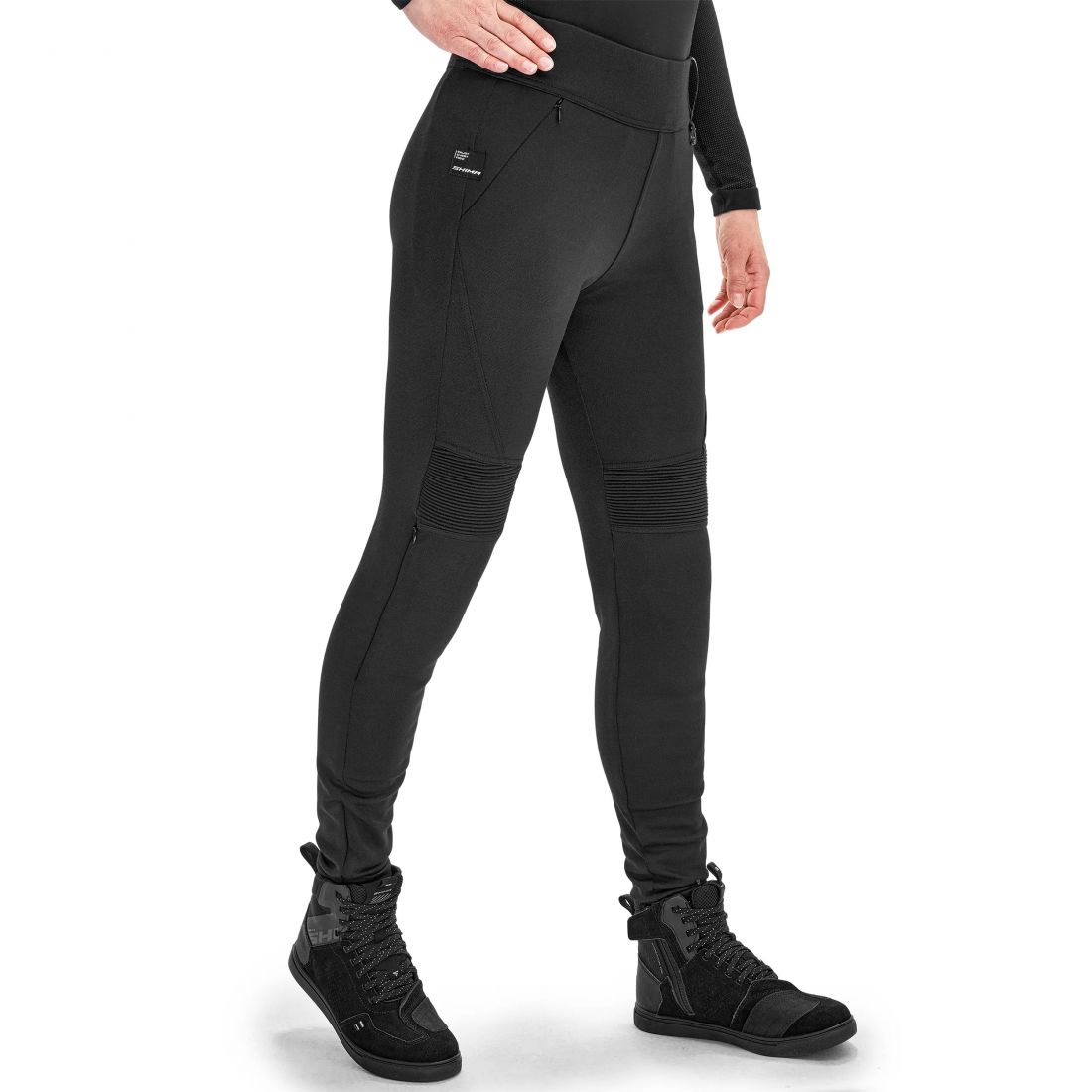 SHIMA VESPER  PANTALONE DE MOTO MUJER NEGRO 