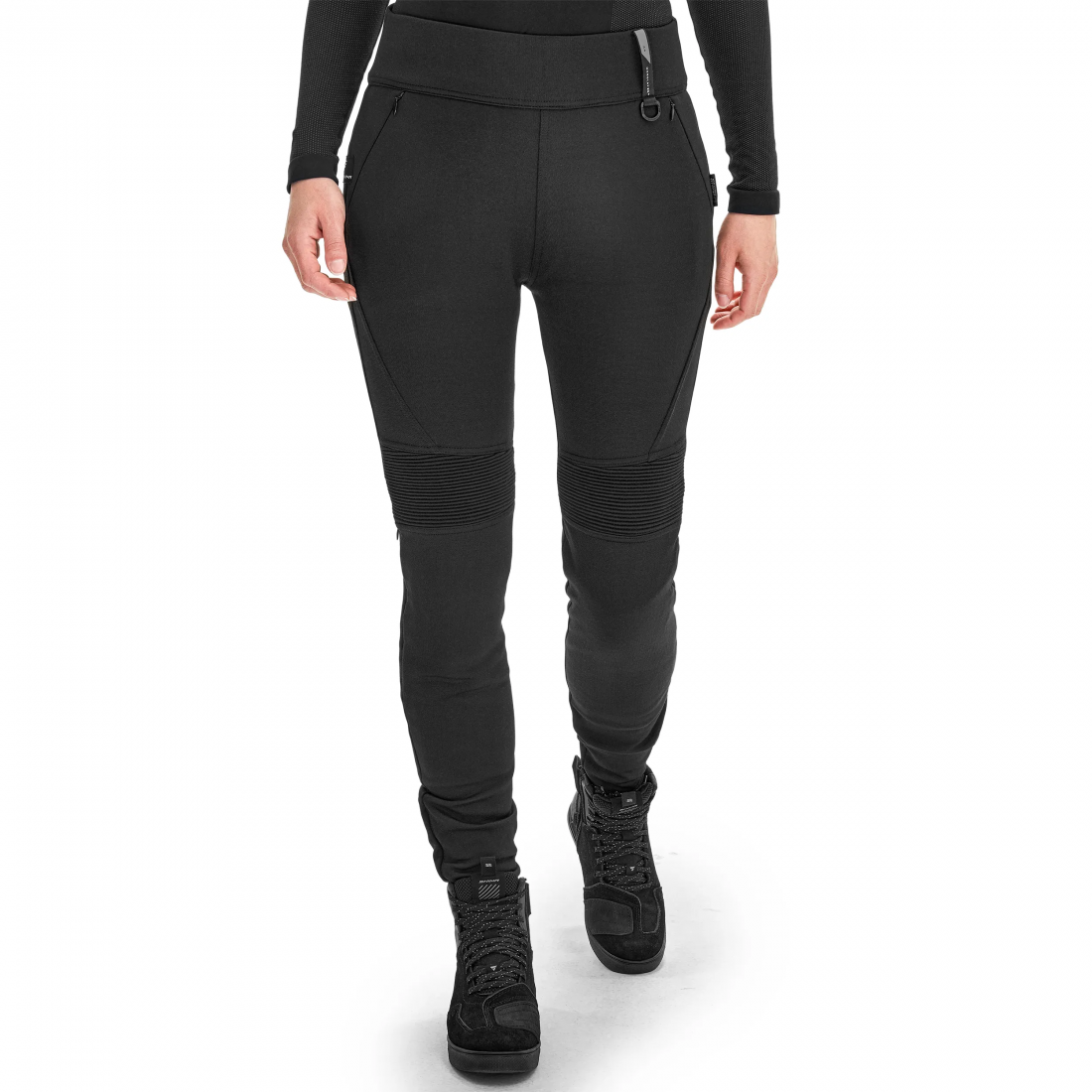 SHIMA VESPER  PANTALONE DE MOTO MUJER NEGRO 