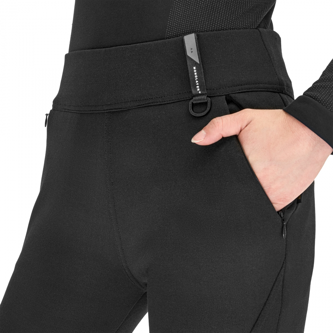 SHIMA VESPER  PANTALONE DE MOTO MUJER NEGRO 