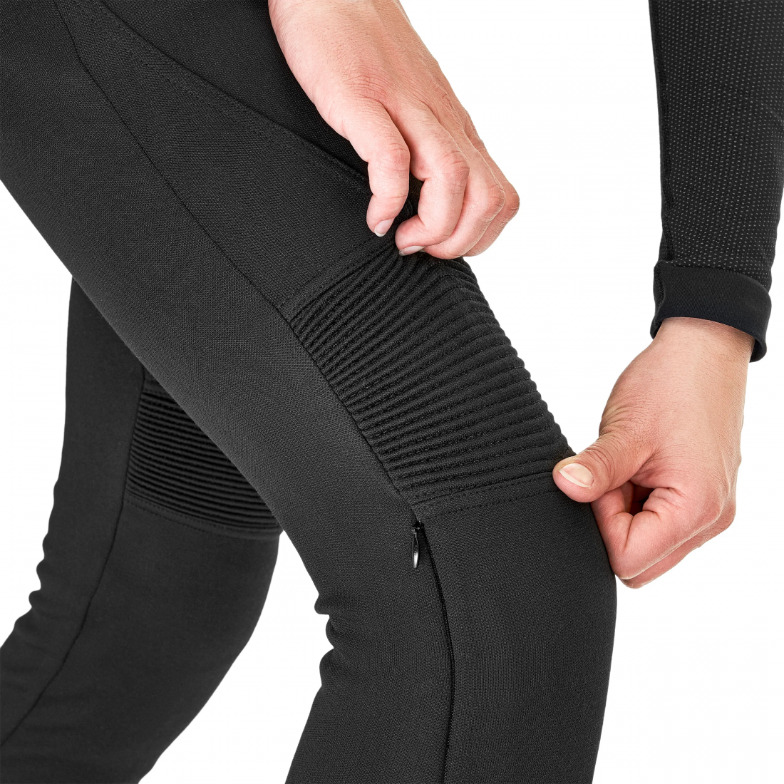 SHIMA VESPER  PANTALONE DE MOTO MUJER NEGRO 