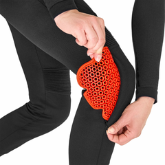 SHIMA VESPER  PANTALONE DE MOTO MUJER NEGRO 