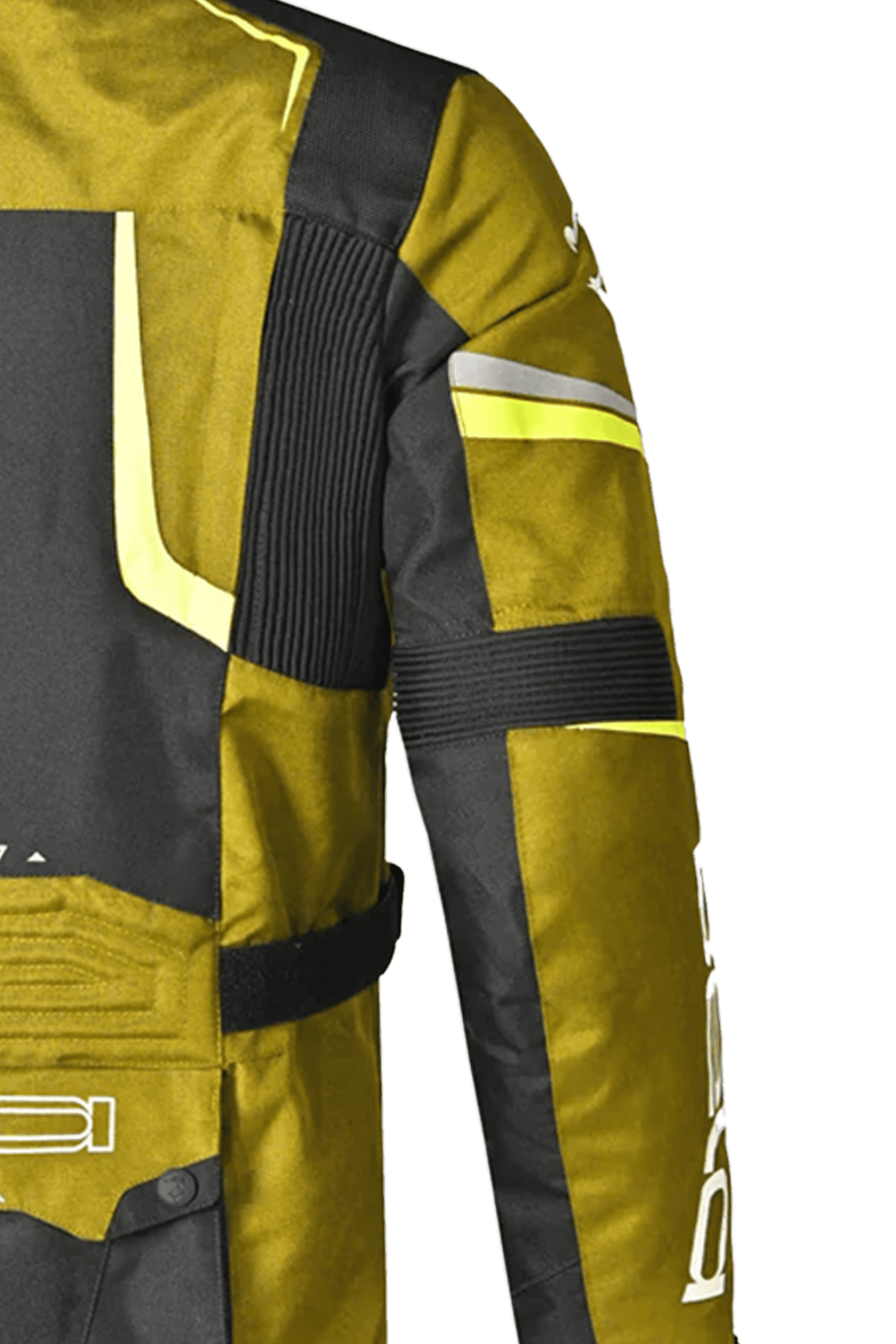 Bela Watson Giacca Touring Nera/Marrone/Giallo/Bianco 