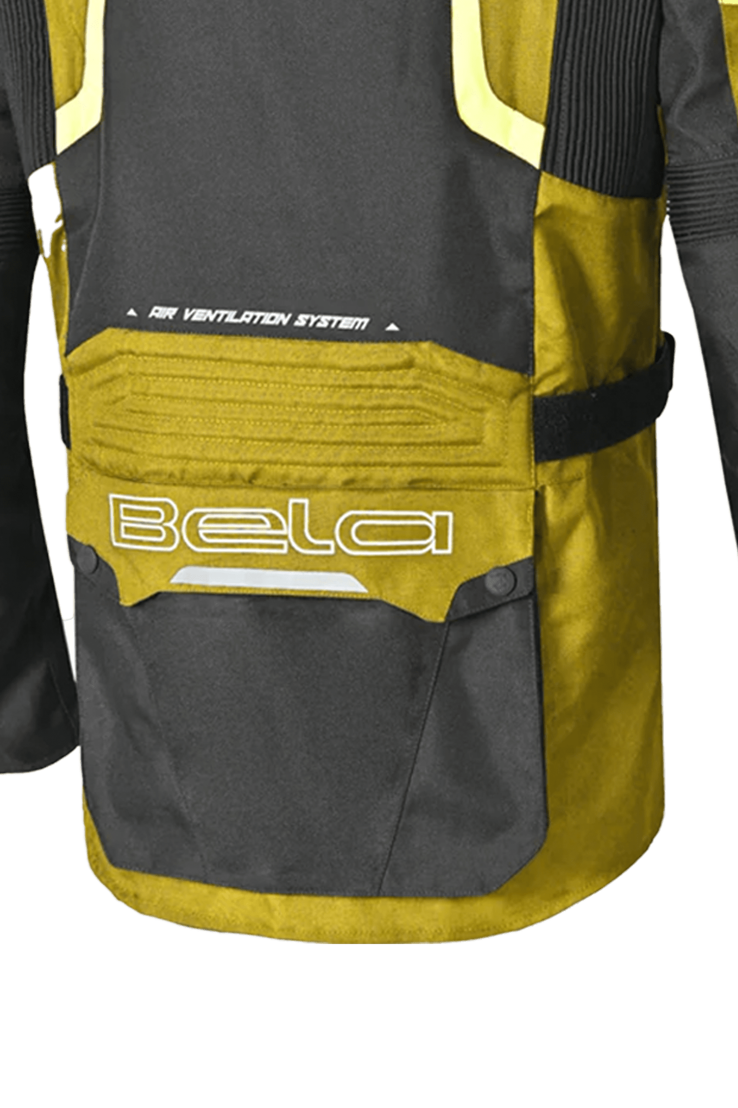 Bela Watson Giacca Touring Nera/Marrone/Giallo/Bianco 