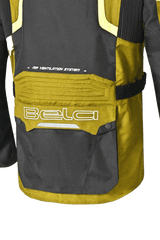 Bela Watson Giacca Touring Nera/Marrone/Giallo/Bianco 