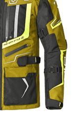 Bela Watson Giacca Touring Nera/Marrone/Giallo/Bianco 