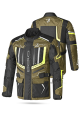 Bela Watson Giacca Touring Nera/Cachi 